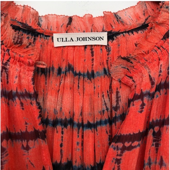 Ulla Johnson Aberdeen Silk Mini Dress Size 6 EUC - Picture 10 of 11